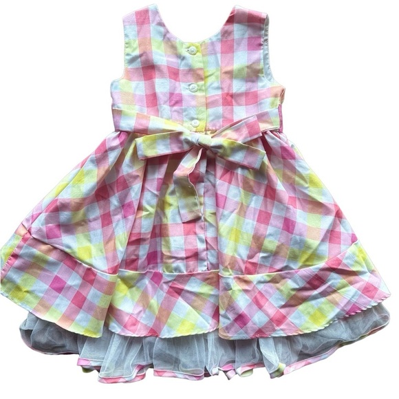 Jona Michelle 3T Girls Sleeveless Party Dress - Picture 4 of 6